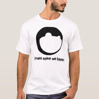 Furriesは私を幸せにさせます Tシャツ