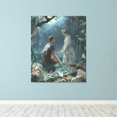 Furries：シェイクスピアの真夏の夜の夢 キャンバスプリント (インサイチュ (ウッドフロア))