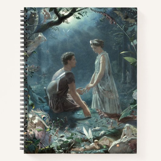 Furries:シェイクスピアの真夏の夜の夢 ノートブック (正面)