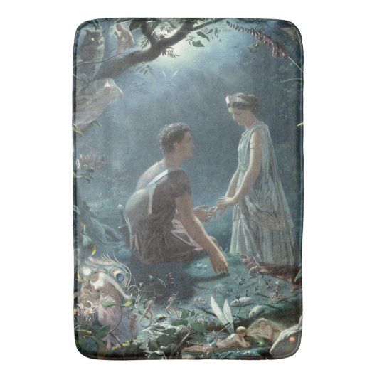 Furries：シェイクスピアの真夏の夜の夢 バスマット (正面縦)