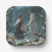 Furries：シェイクスピアの真夏の夜の夢 ペーパープレート (正面)