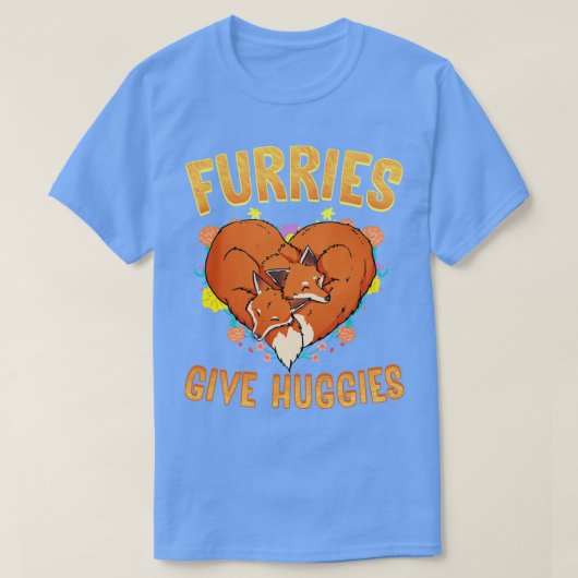 Furries 与え Huggies I Fandom I Cosplay Tシャツ (デザイン正面)