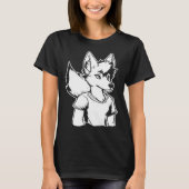 Furries Fursona  Cosplay Furry Fandom Tシャツ (正面)