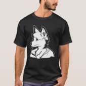 Furries Fursona Cosplay  Furry Fandom Tシャツ (正面)