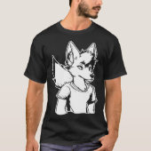 Furries Fursona  Cosplay Furry Fandom Tシャツ (正面)