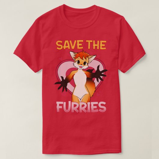 Furries I Fandom救コスプレィ9 Tシャツ (デザイン正面)