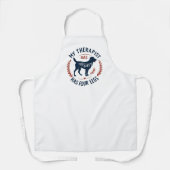 Furryセラピスト承認済み エプロン (正面)