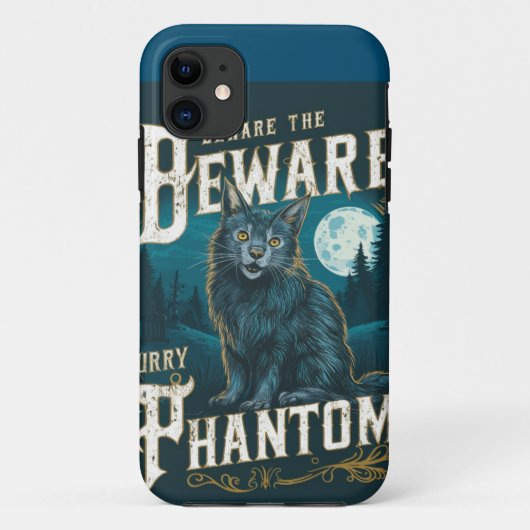 Furry幽霊に注意：ハロウィーン物語 Case-Mate iPhoneケース (裏面)