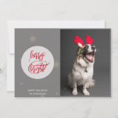 Furry＆Bright｜オリジナル名＆写真｜ハッピー シーズンカード (正面)