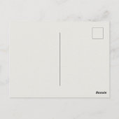 Furry & bright Christmas Dogs Holidayポストカード ポストカード (裏面)