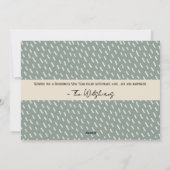 Furry & Bright Dog Christmas Photo Holiday Card シーズンカード (裏面)