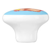 Furry Cheese Man Business Mouse Tie Glasses Nerdy セラミックノブ (側面)