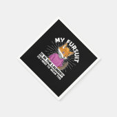 Furry Fandom Furries Fursona Fursuit スタンダードカクテルナプキン (角)