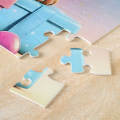 Furry Friendsボクサー・パピーとギフトカラフルズ ジグソーパズル (側面)