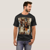 「Furry Moments: An Alpaca Photo Collage」 Tシャツ (正面フル)