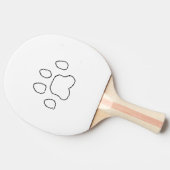 furry paw and furry fox and furry island mark 卓球ラケット (横)