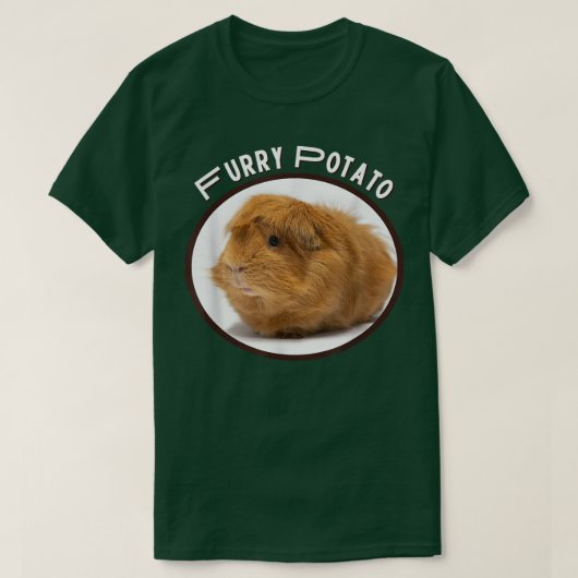Furry Potato おもしろい Guinea-Pig Wrong Animal Name Jo Tシャツ (デザイン正面)
