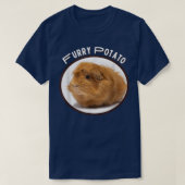 Furry Potato Funny Guinea-Pig Wrong Animal Name Jo Tシャツ (デザイン正面)