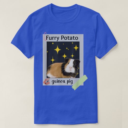 Furry Potato Funny Guinea-pig Wrong Animal Name Jo Tシャツ (デザイン正面)