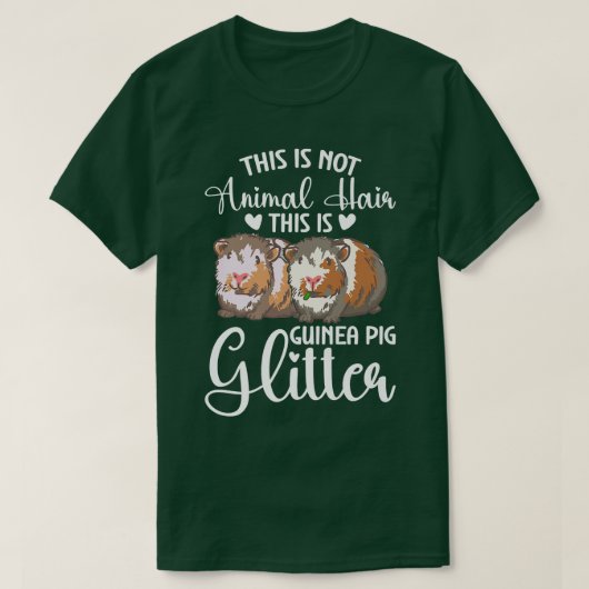 Furry Potato Pet Lover This Is Not Animal Hair Gui Tシャツ (デザイン正面)