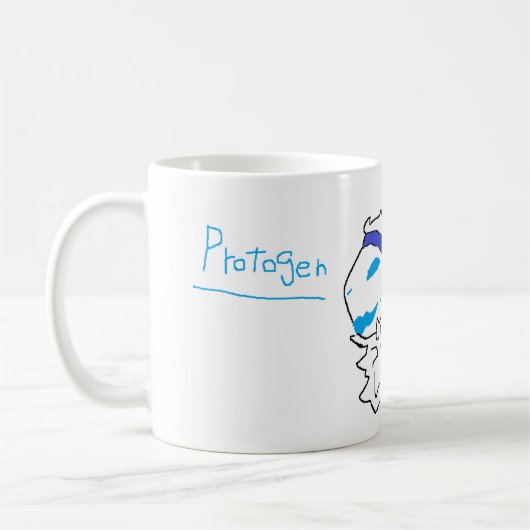 furry protogen mug コーヒーマグカップ (左)