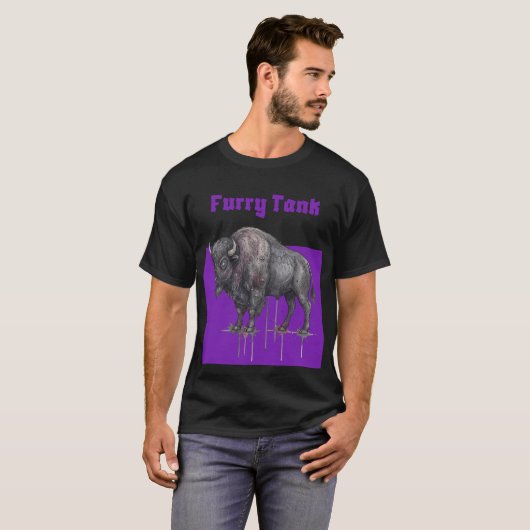 Furry Tank Tシャツ (正面フル)