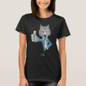 Furry Thing Furries Person Fox Proud Furry Tail Ea Tシャツ (正面)
