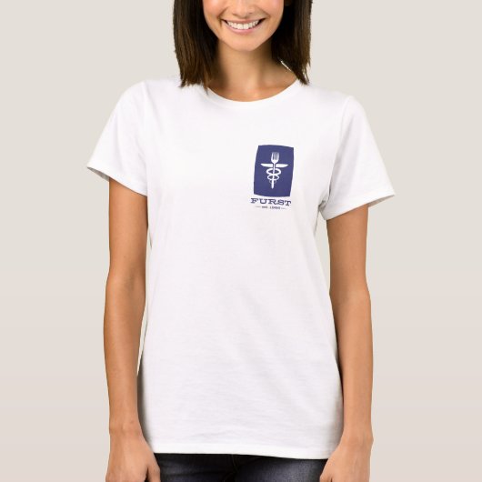 Furst 50th Anniversary - Women Blue Tシャツ (正面)