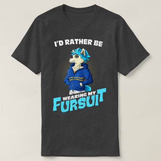 Fursuitコスプレファンダム Tシャツ (デザイン正面)