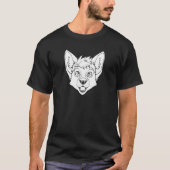 Fursuit Fox Furries Fursona Furry Fandom Tシャツ (正面)