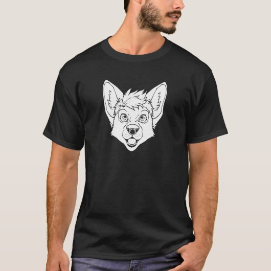 Fursuit Fox Furries Fursona Furry Fandom Tシャツ (正面)