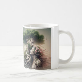 fusão homem e natureza コーヒーマグカップ
