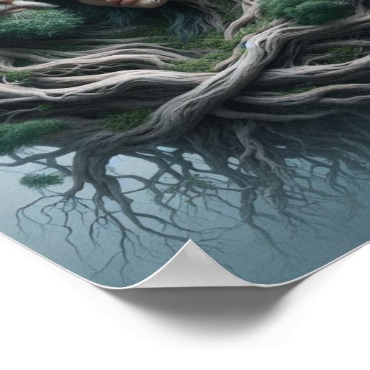 fusão homem e natureza ポスター (角)