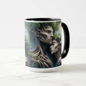 fusão homem e natureza マグカップ (正面右)