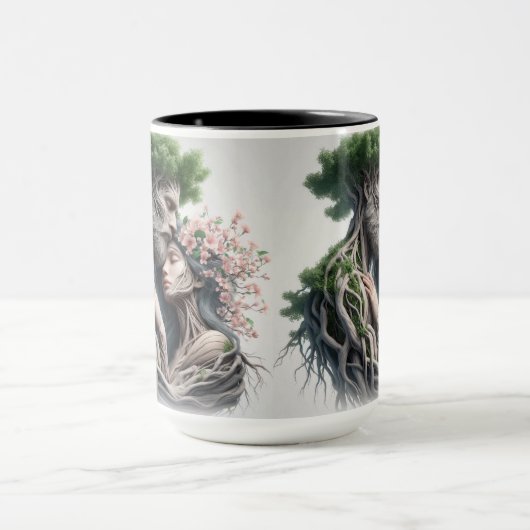 fusão homem e natureza マグカップ (中央)