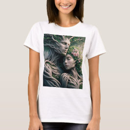 fusão homem e natureza tシャツ