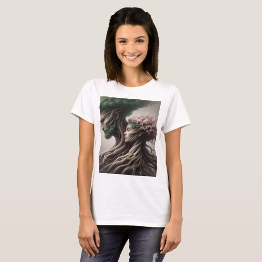 fusão homem e natureza tシャツ (正面フル)