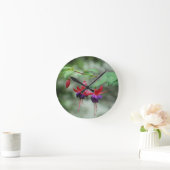 Fuschia1A.jpg ラウンド壁時計 (ホーム)