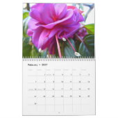 Fuschias 2015年II カレンダー (2月 2027)