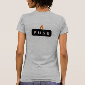 FUSE ウィメンズTシャツ Tシャツ (裏面)