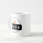 FUSE COFFE MUG コーヒーマグカップ (正面左)