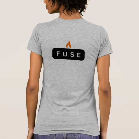 FUSE WOMEN'S T-SHIRT Tシャツ (裏面)