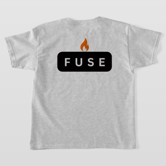 FUSE Youth Shirt Tシャツ (レイダウン裏面)