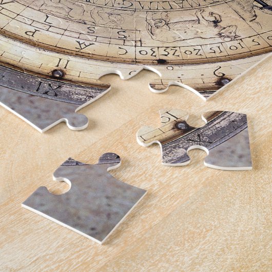 fusee、眺めが付いている最初の春によって運転される時計の ジグソーパズル (側面)