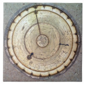 fusee、眺めが付いている最初の春によって運転される時計の タイル (正面)