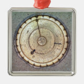 fusee、眺めが付いている最初の春によって運転される時計の メタルオーナメント (正面)