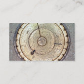 fusee、眺めが付いている最初の春によって運転される時計の 名刺 (裏面)