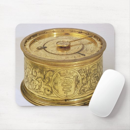 fusee 1525年が付いている最初の春によって運転される時計 マウスパッド (マウス)