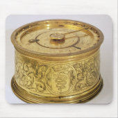 fusee 1525年が付いている最初の春によって運転される時計 マウスパッド (正面)