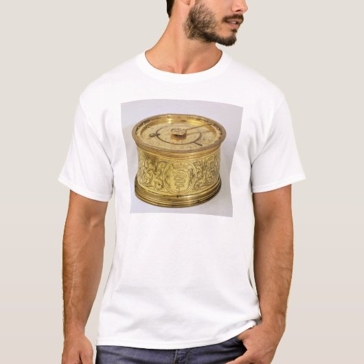 fusee 1525年が付いている最初の春によって運転される時計 tシャツ (正面)